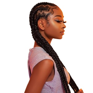 image:imageSensationnel XPression Prestretched Braids4X Braid 38in1pk 1 JETBLACKM44