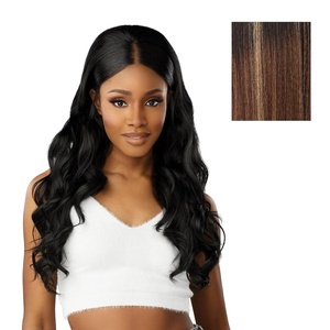 image:imageSensationnel Dashly Lace Front WigUnit 50 1 JETBLACKBALAYAGECARAMEL