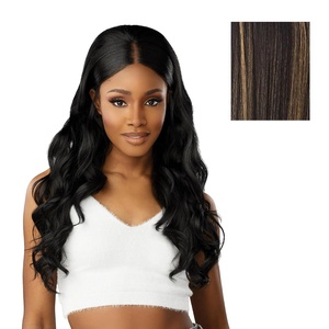 image:imageSensationnel Dashly Lace Front WigUnit 50 1 JETBLACKBALAYAGEGOLD