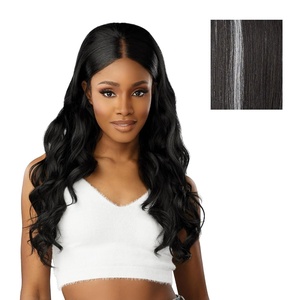 image:imageSensationnel Dashly Lace Front WigUnit 50 1 JETBLACKBALAYAGEPLATINUM