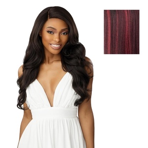 image:imageSensationnel Dashly Lace Front WigUnit 53 1 JETBLACKBALAYAGEDARKCHERRY