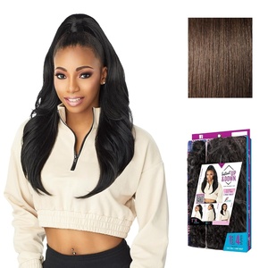 image:imageSensationnel Instant Updown Halfwig PonyIud 1 1 JETBLACK4 MEDBROWN