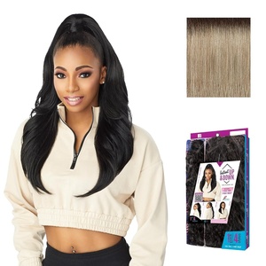 image:imageSensationnel Instant Updown Halfwig PonyIud 1 1 JETBLACKT4ASHBLONDE