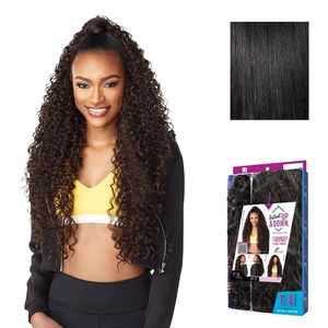 image:imageSensationnel Instant Updown Halfwig PonyIud 10 1 JETBLACK1 JETBLACK