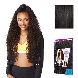 image:imageSensationnel Instant Updown Halfwig PonyIud 10 1 JETBLACK1B OFFBLACK
