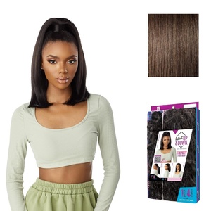 image:imageSensationnel Instant Updown Halfwig PonyIud 19 1 JETBLACK4 MEDBROWN