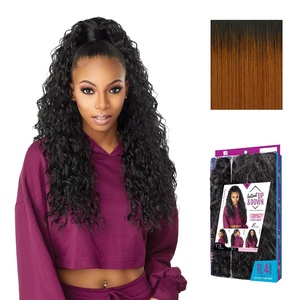 image:imageSensationnel Instant Updown Halfwig PonyIud 2 1 JETBLACKT2COPPER