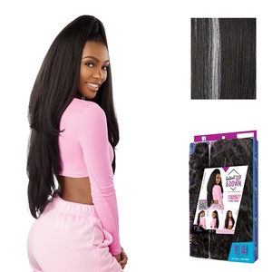image:imageSensationnel Instant Updown Halfwig PonyIud 21 1 JETBLACKBALAYAGEPLATINUM
