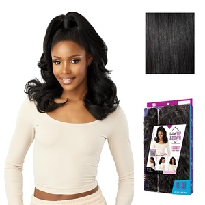 image:imageSensationnel Instant Updown Halfwig PonyIud 26 1 JETBLACK1 JETBLACK