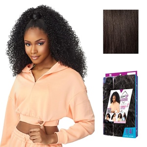 image:imageSensationnel Instant Updown Halfwig PonyIud 3 1 JETBLACK2 DARKBROWN