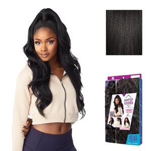 image:imageSensationnel Instant Updown Halfwig Ponylud 11 1 JETBLACK1B OFFBLACK