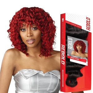 image:imageSensationnel Rebold Curly WeaveDeep Curl1 pack 10 inch 1 JETBLACKCINNAMONCOPPER