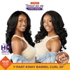 image:imageSensationnel CKCO Kinkyedges WigKinky Barrel Curl 20 Inch 1 JETBLACKF1B350