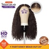 image:imageSensationnel CKCO Kinkyedges WigKinky Braid Out 20 Inch 1 JETBLACK1B OFFBLACK