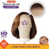 image:imageSensationnel CKCO Kinkyedges WigKinky Chic Bob 12 Inch 1 JETBLACKBALAYAGECOPPER