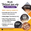 image:imageSensationnel CKCO Kinkyedges WigKinky Layered Blow Out 14 1 JETBLACKSHBERRY