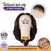 image:imageSensationnel CKCO Kinkyedges WigKinky Layered Blow Out 14 1 JETBLACKSHGINGER