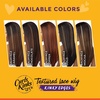 image:imageSensationnel CKCO Kinkyedges WigKinky Loose Spiral 24 Inch 1 JETBLACKBALAYAGEGOLD