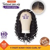 image:imageSensationnel CKCO Kinkyedges WigKinky Rod Curl 18 Inch 1 JETBLACKF1B30