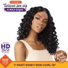image:imageSensationnel CKCO Kinkyedges WigKinky Rod Curl 18 Inch 1 JETBLACKF1B350