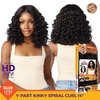 image:imageSensationnel CKCO Kinkyedges WigKinky Spiral Curl 14 Inch 1 JETBLACK1B OFFBLACK
