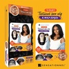 image:imageSensationnel CKCO Kinkyedges WigKinky Straight 18 Inch 1 JETBLACKF1B350