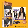 image:imageSensationnel CKCO Kinkyedges WigKinky Straight 24 Inch 1 JETBLACK1B OFFBLACK