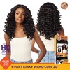 image:imageSensationnel CKCO Kinkyedges WigKinky Wand Curl 20 Inch 1 JETBLACK2 DARKBROWN