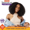 image:imageSensationnel CKCO Kinkyedges WigKinky Zigzag Curl 14 Inch 1 JETBLACK1 JETBLACK