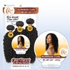 image:imageSensationnel CKCO Synthetic BundleBurmese Curl14 16 18 inch 1 JETBLACKS427