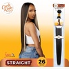 image:imageSensationnel CKCO Synthetic BundleStraight1 pack 14 inch 1 JETBLACK2 DARKBROWN