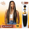 image:imageSensationnel CKCO Synthetic BundleStraight1 pack 14 inch 1 JETBLACK27 HONEYBLONDE