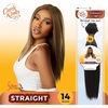 image:imageSensationnel CKCO Synthetic BundleStraight1 pack 14 inch 1 JETBLACK4 MEDBROWN