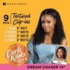 image:imageSensationnel Curls Kinksandco Clip inDream Chaser 14 Inch1 JETBLACK1B OFFBLACK