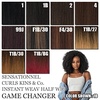 image:imageSensationnel Curls Kinksandco Half WigGame Changer 1 JETBLACK1B OFFBLACK
