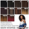 image:imageSensationnel Curls Kinksandco Half WigThe Show Stopper 1 JETBLACK1 JETBLACK