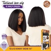 image:imageSensationnel Curls Kinksandco Kinkyedges WigKinky Bob 14 Inch 1 JETBLACK1B OFFBLACK