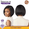 image:imageSensationnel Curls Kinksandco Kinkyedges WigKinky Bob 9 Inch 1 JETBLACK1 JETBLACK