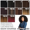 image:imageSensationnel Curls Kinksandco LaceWigThe Show Stopper 1 JETBLACK2 DARKBROWN
