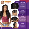 image:imageSensationnel Curls Kinksandco Vpart WigUnit 2 1 JETBLACKTH1BCOPPER
