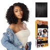 image:imageSensationnel CKCO Kinkyedges WigKinky Ringlet Curl 14 Inch 1 JETBLACK1 JETBLACK