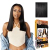 image:imageSensationnel CKCO Kinkyedges WigKinky Silk Pressed 18 Inch 1 JETBLACK1 JETBLACK