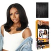 image:imageSensationnel CKCO Kinkyedges WigKinky Straight 18 Inch 1 JETBLACK1B OFFBLACK