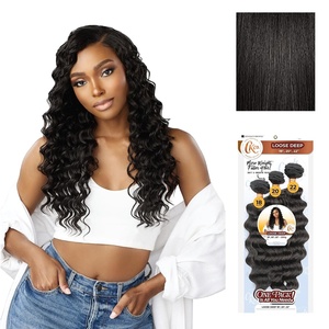 image:imageSensationnel CKCO Synthetic BundleLoose Deep18 20 22 inch 1 JETBLACK1B OFFBLACK