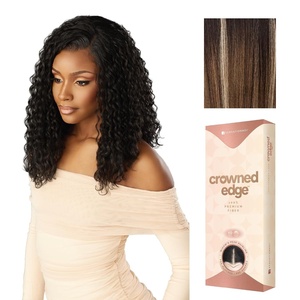 image:imageSensationnel Crowned Edge Widows Peak Wig Water Deep 16 Inch 1 JETBLACKBALAYAGEMOCHA