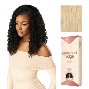 image:imageSensationnel Crowned Edge Widows Peak Wig Water Deep 16 Inch 1 JETBLACKBEIGEBLONDE