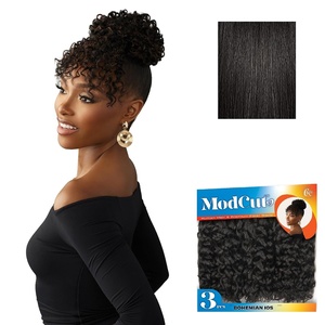 image:imageSensationnel Curls Kinksandco ModCut 3pcs Bundles Bohemian 10S1 JETBLACK1B OFFBLACK