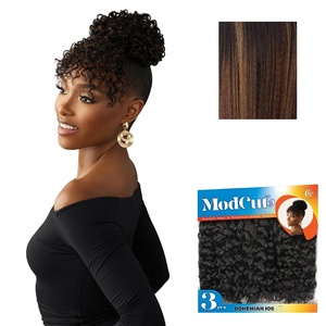 image:imageSensationnel Curls Kinksandco ModCut 3pcs Bundles Bohemian 10S1 JETBLACKBALAYAGEHAZELNUT