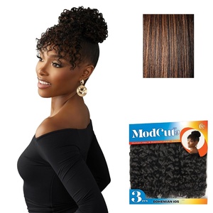 image:imageSensationnel Curls Kinksandco ModCut 3pcs Bundles Bohemian 10S1 JETBLACKS1B30