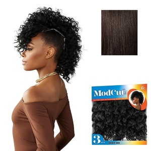 image:imageSensationnel Curls Kinksandco ModCut 3pcs Bundles Deep 10S1 JETBLACK2 DARKBROWN